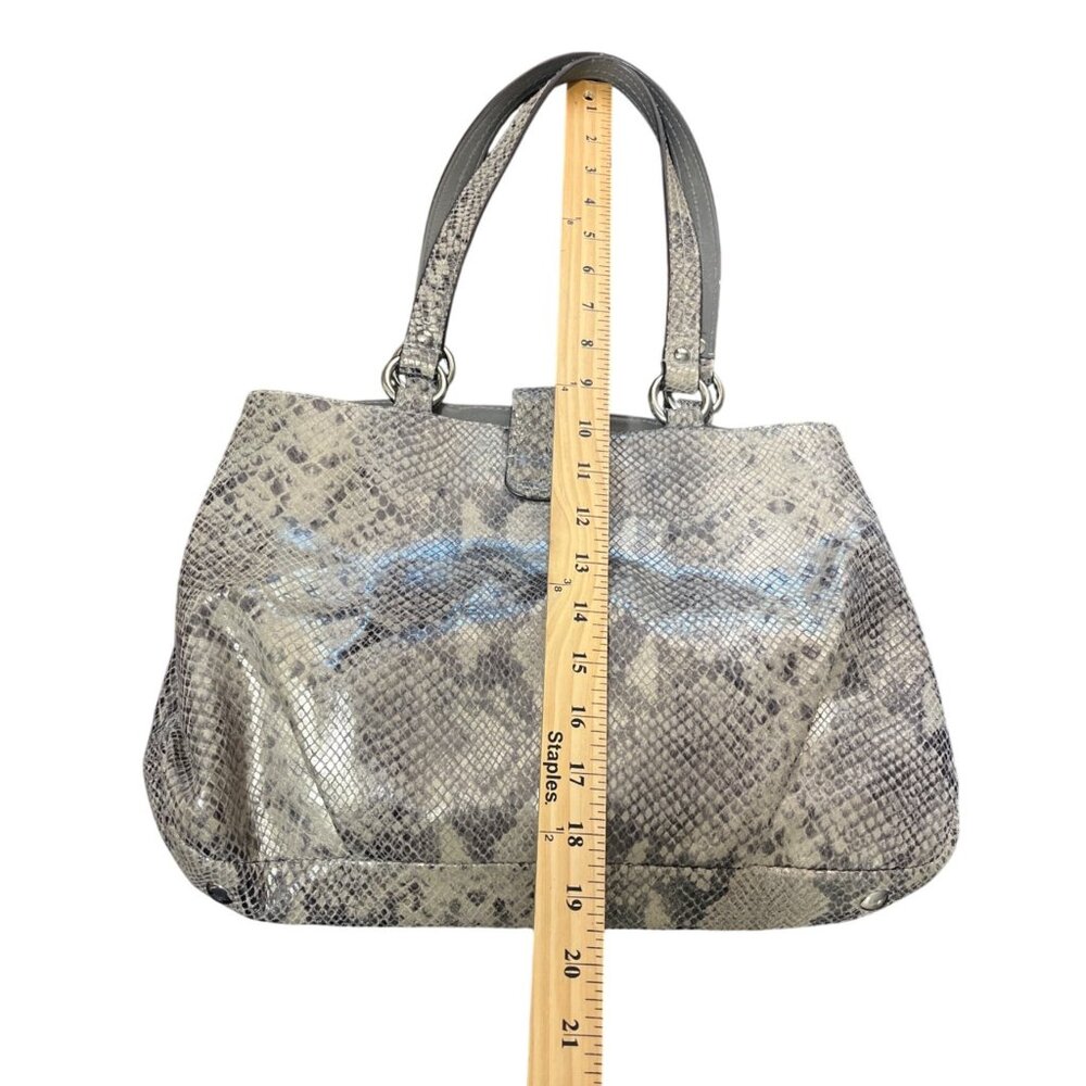 Coach Soho Python Embossed Leather Shoulder Bag S… - image 6
